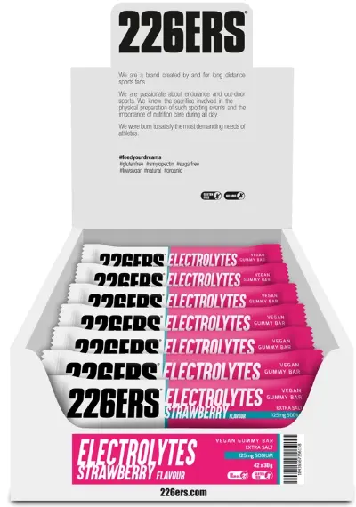 226ERS VEGAN GUMMY BAR 30g - 42/BOX