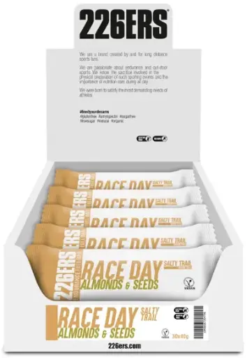 226ERS RACE DAY BAR SALTY TRAIL 40g - 30/BOX