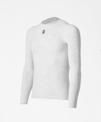 SILVERSKIN X-Warm LS Round Neck Base Layer