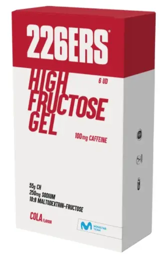 [2154] 226ERS HIGH FRUCTOSE ENERGY GEL 80g - 6/BOX
