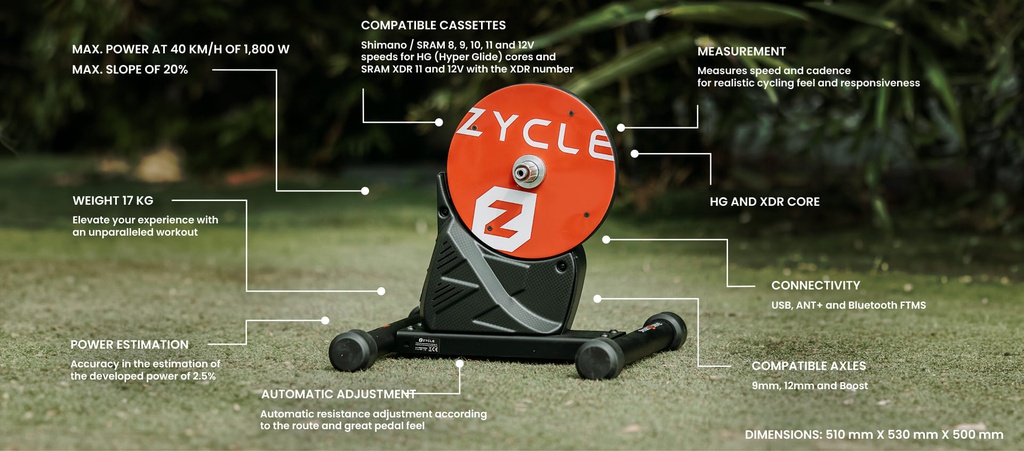 ZYCLE Trainer Smart ZDRIVE MAX