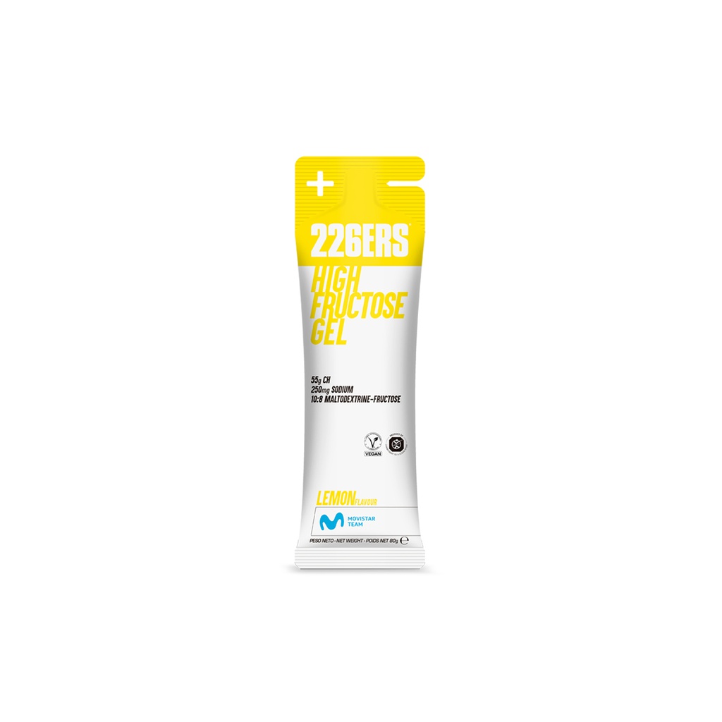 226ERS HIGH FRUCTOSE GEL 80G NO CAFFEINE - 24/BOX