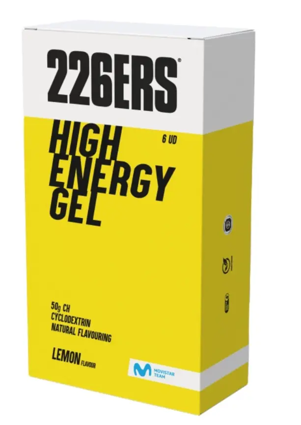 226ERS HIGH ENERGY GEL NO CAFFEINE 76g - 6/BOX