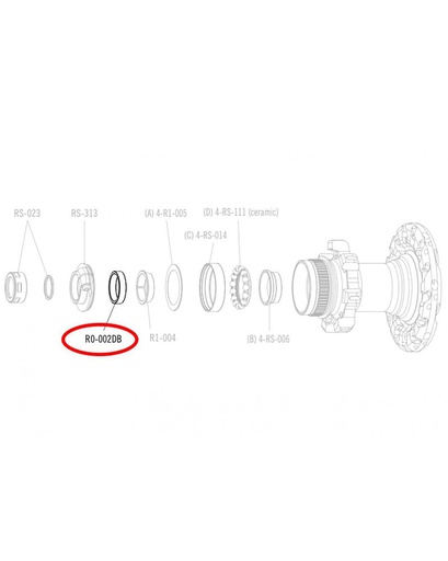 [R00DB-002] FULCRUM sleeve R00DB-002