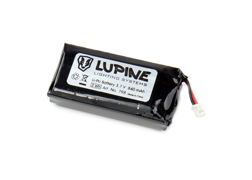[d798] LUPINE Battery Rotlicht