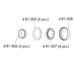 [RF1137224] FULCRUM RN9-100 hub kit